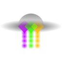 download Ro Ufo Logo clipart image with 45 hue color