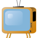 download Old Styled Tv Set clipart image with 0 hue color