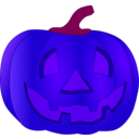 download Pumpkin clipart image with 225 hue color