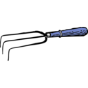 download Cultivator clipart image with 180 hue color