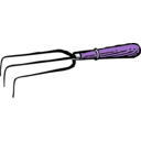 download Cultivator clipart image with 225 hue color