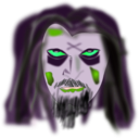 download Halloween Zombie Makeup clipart image with 90 hue color