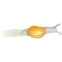 download Snail clipart image with 0 hue color