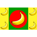 download Banana Republic Flag clipart image with 0 hue color