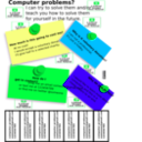 download Flyer Bulletin clipart image with 135 hue color