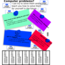 download Flyer Bulletin clipart image with 225 hue color