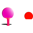 download Ping Pong Buster clipart image with 315 hue color