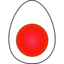 download Soft Boiled Egg clipart image with 315 hue color