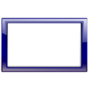 download Blue Frame clipart image with 0 hue color