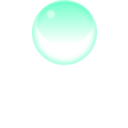 download Crystal Sphere clipart image with 315 hue color