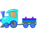 download Locotoy clipart image with 180 hue color