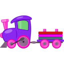 download Locotoy clipart image with 270 hue color