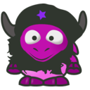 download Baby Gnu Che clipart image with 270 hue color