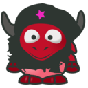 download Baby Gnu Che clipart image with 315 hue color