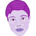 download Cara clipart image with 270 hue color