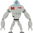 download Tripulated Robot clipart image with 0 hue color