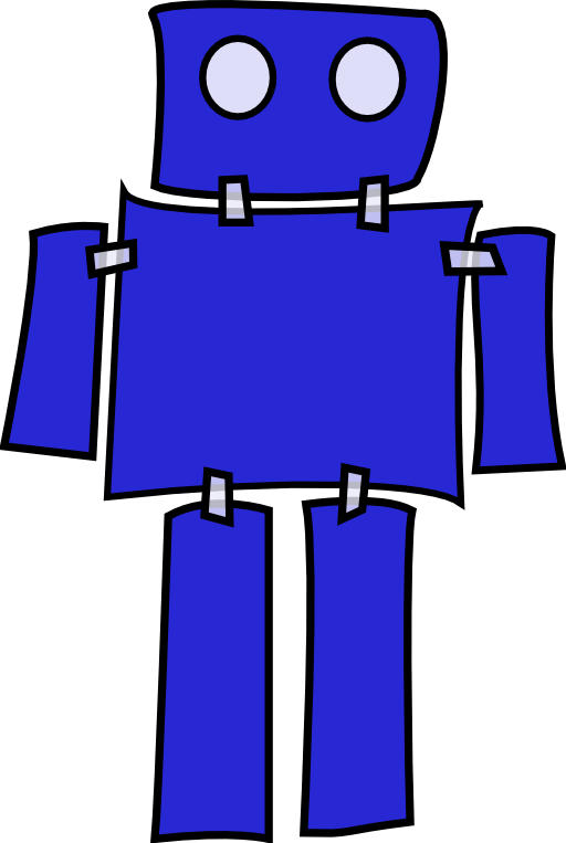 Blue Robot