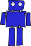 Blue Robot