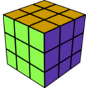 download Rubik clipart image with 45 hue color