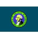 download Washington State Flag clipart image with 45 hue color