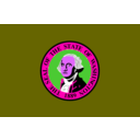 download Washington State Flag clipart image with 270 hue color