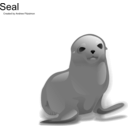 download Seal clipart image with 45 hue color