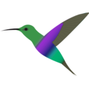 download Humming Bird clipart image with 45 hue color