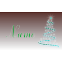download Weihnachtskarte Mit Name Als Volage clipart image with 135 hue color