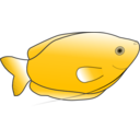 download Yellow Gourami clipart image with 0 hue color