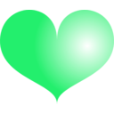 download Heart clipart image with 135 hue color