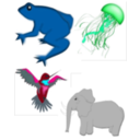 download Animals clipart image with 135 hue color