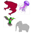 download Animals clipart image with 270 hue color