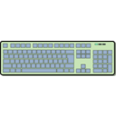 download Keyboard clipart image with 45 hue color