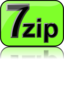 7zip Glossy Extrude Green