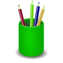 download Penholder clipart image with 45 hue color