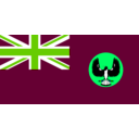 download Flag Of Western Australia clipart image with 90 hue color