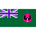 download Flag Of Western Australia clipart image with 270 hue color