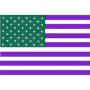 download United States clipart image with 270 hue color