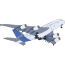 download A380 clipart image with 0 hue color