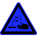 download Signs Hazard Warning clipart image with 180 hue color