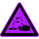 download Signs Hazard Warning clipart image with 225 hue color