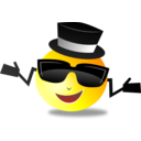 Cool Dapper Shruggy Smiley