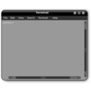 download Linux Terminal Window clipart image with 135 hue color