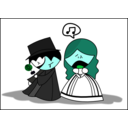 download The Phantom Of The Opera clipart image with 135 hue color