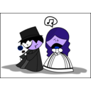 download The Phantom Of The Opera clipart image with 225 hue color