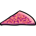 download Pizza Slice 01 clipart image with 315 hue color
