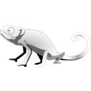 download Gecko clipart image with 225 hue color