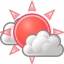 download Tango Weather Few Clouds clipart image with 315 hue color