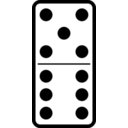 download Domino Set 26 clipart image with 0 hue color