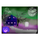 download Halloween Haunted House Fog clipart image with 225 hue color
